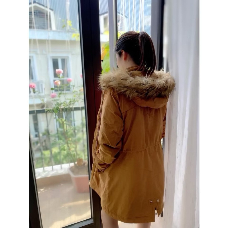 Áo khoác nữ xuất dư bigsize C4049 cho người đến 85kg áo khoác nữ dày ấm