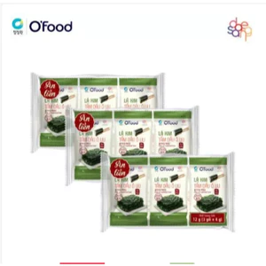 lá kim tẩm dầu Oliu 4g lốc 3 O'Food