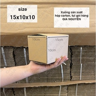 HÀNG TẶNG KO BÁN LẺ hộp carton nhỏ gon dùng đóng gói hàng
