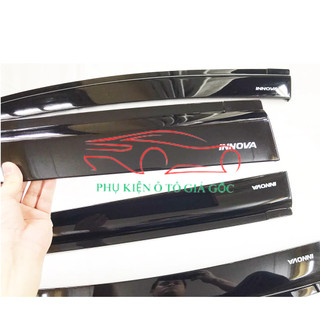 Vè che mưa xe Toyota Innova 2006 - 2015 nhựa đen thái cao cấp, dày dặn, sáng bóng