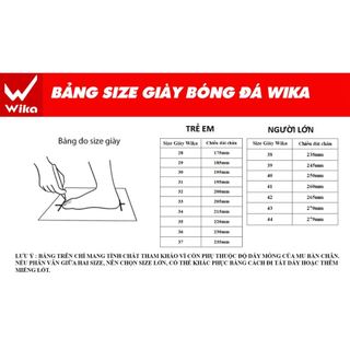 Giày Bóng Đá Wika Trẻ em - QH19 Z-Vol ( Tặng Kèm Tất kệt kim )