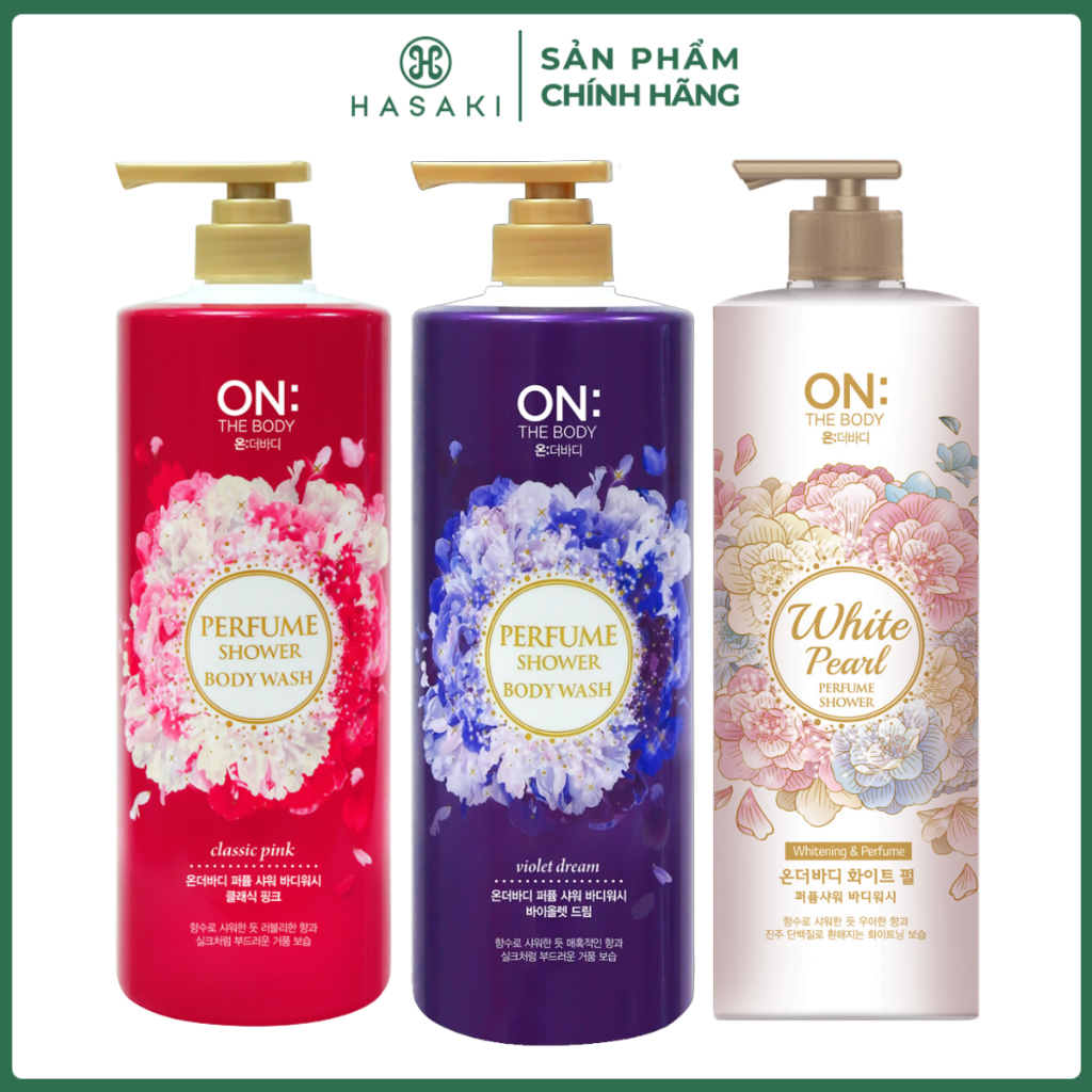 Sữa Tắm On: The Body Perfume Shower Hương Nước Hoa 1000g