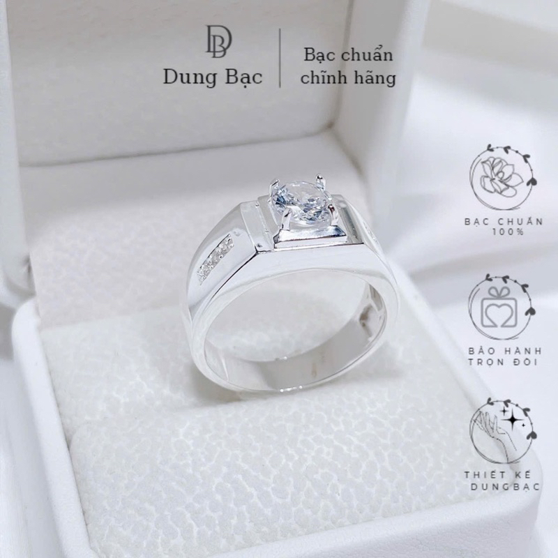 Men's 925 Silver Ring by Dung Bạc