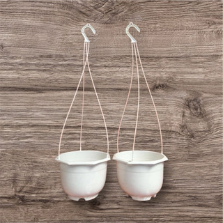 Chậu treo trồng hoa Tròn (22x12,5cm)