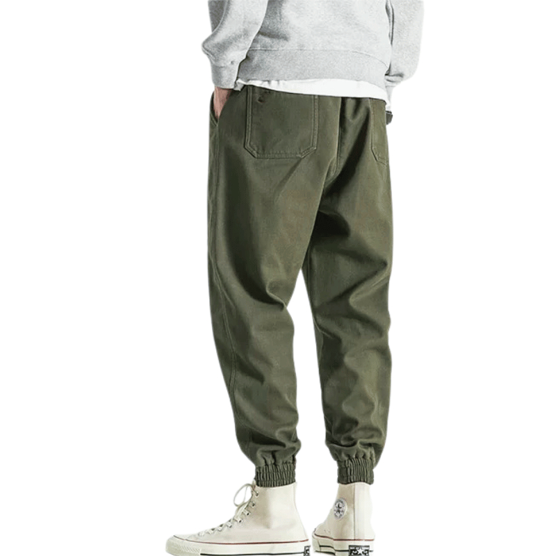 Bigsize 45-105KG Quần Jogger Nam Nữ Kaki Cạp Chun Bo Gấu Co Giãn Sói Store - Menswear, Pants - MÃ 21