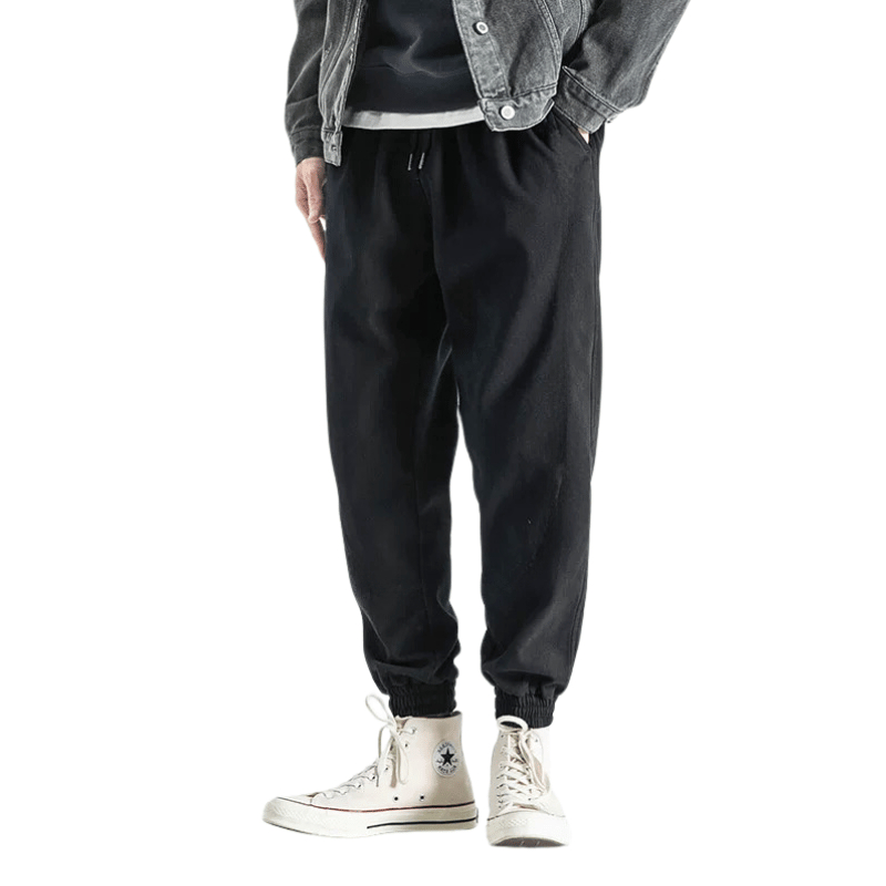 Bigsize 45-105KG Quần Jogger Nam Nữ Kaki Cạp Chun Bo Gấu Co Giãn Sói Store - Menswear, Pants - MÃ 21