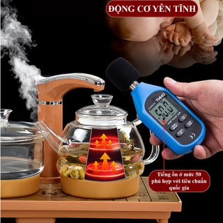 Bếp pha trà điện thông minh tại bàn bảo hành chính hãng 1 năm - Bếp pha trà thủy tinh hút nước và đun sôi tự động