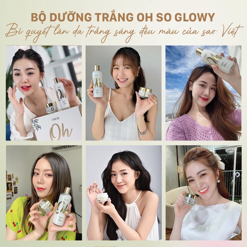 (Có VAT)Kem Dưỡng Trắng Da O’Muse Oh So Glowy Brightening Cream 50G