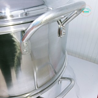 [Kho Sỉ] [CHÍNH HÃNG] CHÕ HẤP ĐỒ XÔI NHÔM SIZE 44cm TRƯỜNG THÀNH CAO CẤP HẤP 14KG-117kg GẠO, LOẠI 1 DÀY - HUNGHOME