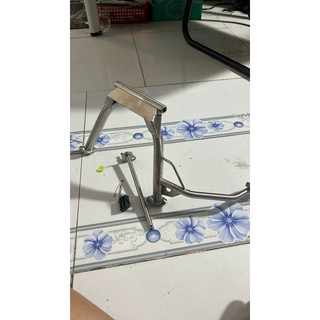 Combo  Chống đứng+ nghiêng ( cốt + ốc + lò so + cao su ) inox 304 các dòng xe