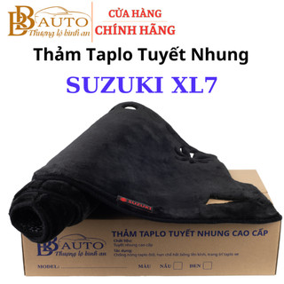Thảm Taplo Tuyết Nhung SUZUKI XL7 Đời 2019-2024 Cao Cấp Chống Nắng, Nóng, Trang Trí Taplo