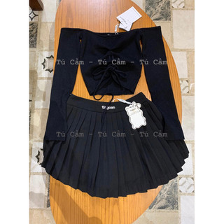 ÁO TRỄ VAI BUỘC NƠ LUCIA TOP TÍ NGOAN (NEWTAG)