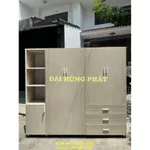 Tủ quần áo nhựa 5 cánh nhựa đài loan cao cấp miễn phí vận chuyển lắp đặt (bản lề lót lõi gỗ ) bảo hàng 2 năm — ảnh 2
