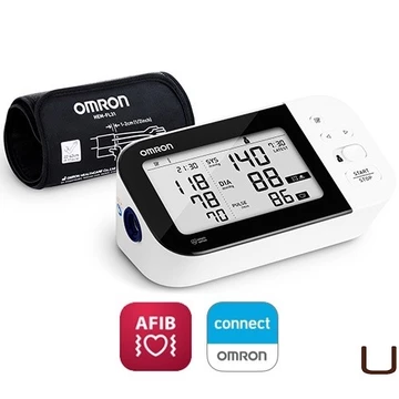 (Cảnh Báo Đột Quỵ) Máy Đo Huyết Áp Bắp Tay Kết Nối Bluetooth Omron HEM 7361T | Chức Năng Phát Hiện AFIB - UNIV