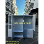 Tủ quần áo nhựa 5 cánh nhựa đài loan cao cấp miễn phí vận chuyển lắp đặt (bản lề lót lõi gỗ ) bảo hàng 2 năm — ảnh 6