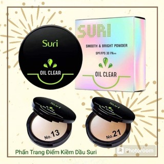 Phấn Trang Điểm Kiềm dầu và chống nắng SPF 30+ Suri E410