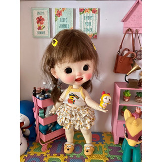 Set áo hình ngẫu nhiên kèm váy tầng size dian mập,cừu bé,cá lớn,6 nhỏ( size khác vui lòng ib shop)