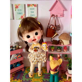 Set áo hình ngẫu nhiên kèm váy tầng size dian mập,cừu bé,cá lớn,6 nhỏ( size khác vui lòng ib shop)