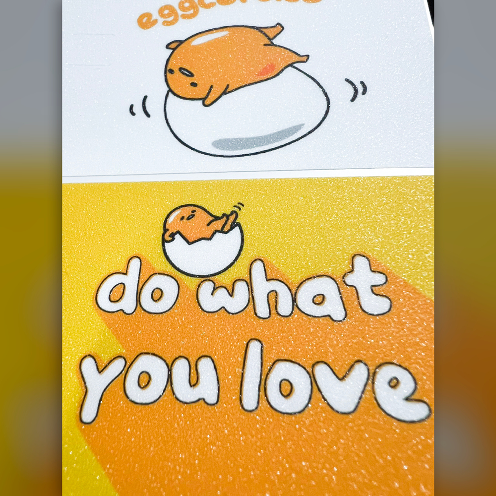 Miếng Dán Trang Trí TRỨNG LƯỜI GUDETAMA - Sticker Thẻ ATM (Thẻ Chung Cư, Thẻ Xe, Debit, Credit) NF2