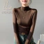 Áo giữ nhiệt cổ cao Unisex nhiều màu, co giãn có size dưới 90kg (Lylycici)