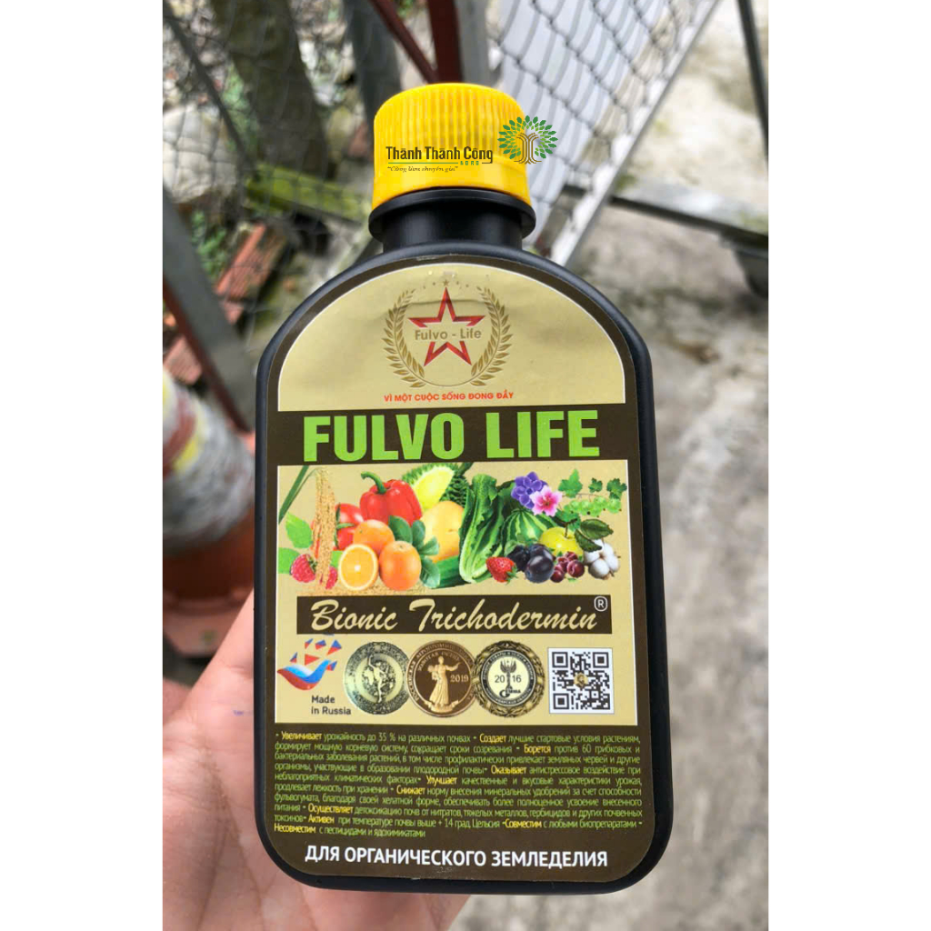 Phân bón hữu cơ FULVO LIFE chai 200ml - Nhập Nga | Shopee Việt Nam