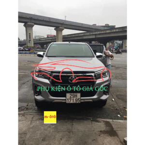 Rèm Che Nắng Xe Toyota Hilux 2019 - 2022, 2022, 2023, 2024 - chống tia UV - Loại 1 Mr Ô Tô - Bảo hành 2 năm