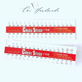 Bảng Ren Lỗ Có Số Thứ Tự Dùng Để Quấn Chỉ Thêu Ngăn Nắp Tiện Lợi