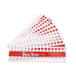 Bảng Ren Lỗ Có Số Thứ Tự Dùng Để Quấn Chỉ Thêu Ngăn Nắp Tiện Lợi