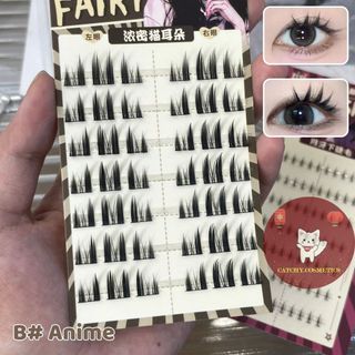 [XIXI] Mi Giả Cụm/Mi Dưới XIXI Dáng Mắt Mèo, Anime (không kèm keo) Eyelash Wizatd (GJ-54)