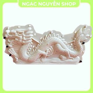 Khuôn Rồng Chầu Mặt Nguyệt Loại 85Cm Cao 35Cm Chất Liệu Nhựa Abs