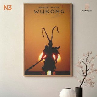 Tranh Treo Tường Black Myth: Wukong