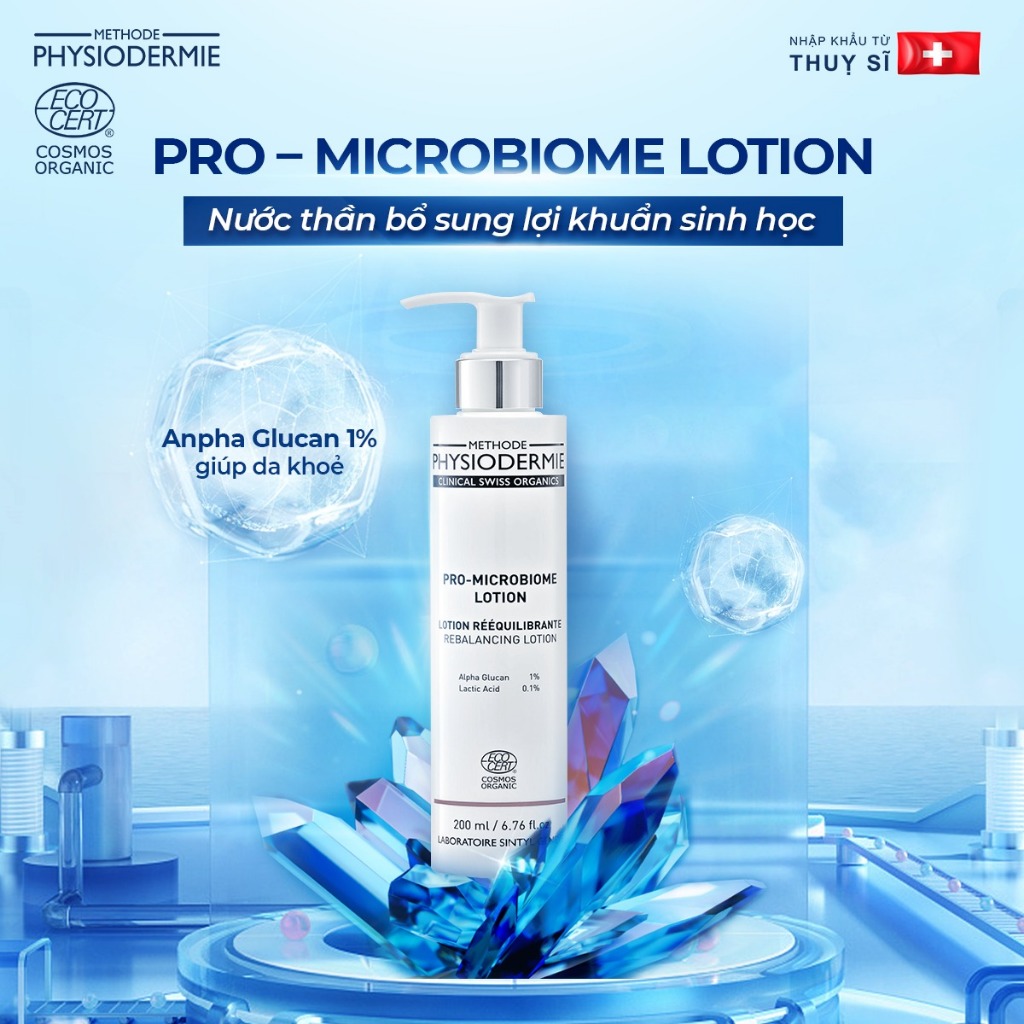 Ảnh Nước thần Organic cân bằng da bổ sung lợi khuẩn (Organic) - Pro – Microbiome Lotion 3