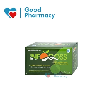 [CHÍNH HÃNG] Bột Infogos / Infogoss bổ sung chất xơ hòa tan Inulin, FOS, GOS, HMO hỗ trợ nhuận tràng, giảm táo bón