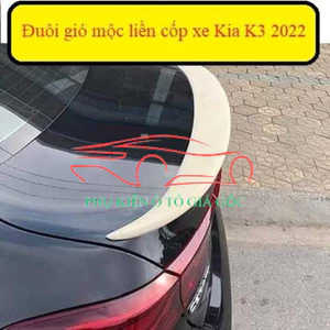 Đuôi gió liền cốp xe Kia Cerato 2019 - 2022, K3 2021 - 2025 cao cấp Hàng mộc chưa sơn