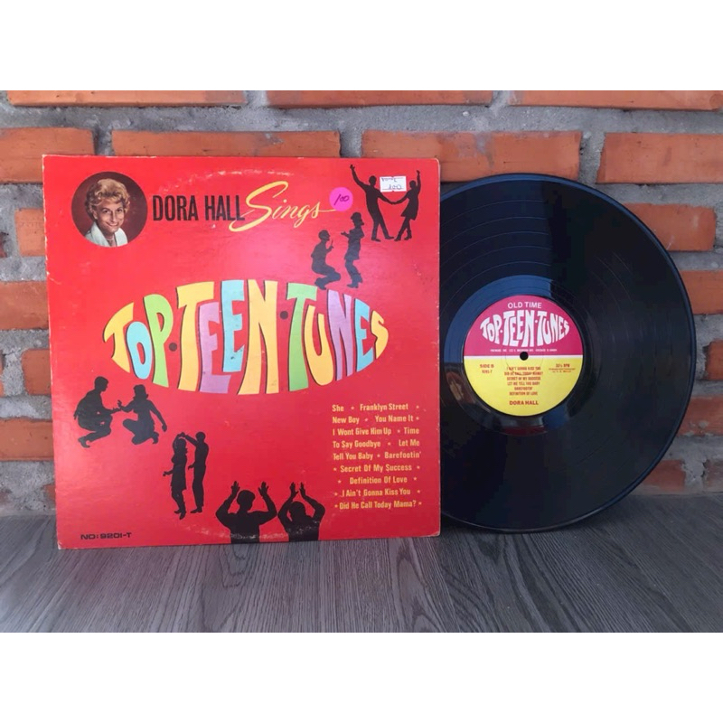 Đĩa than vinyl Vocal DORA HALL- TOP TEEN TUNES | Shopee Việt Nam