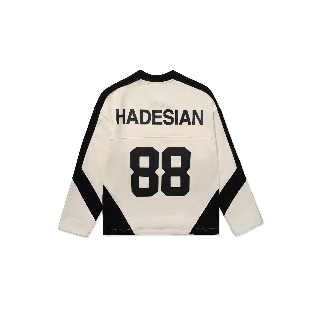 Ảnh HADES Block Sweater - HADES Brand Chính hãng Áo dài tay vải nỉ unisex 2