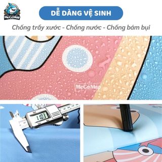 Tấm Xốp Dán Tường 3D Bảo Vệ Trang Trí Phòng Ngủ Cho Bé, Xốp Dán Tường Hình Hoạt Hình Ngộ Nghĩnh