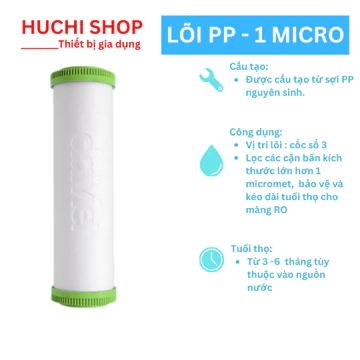 Lõi số 3 PP 1 mrc Daikiosan dùng cho tất cả máy lọc nước