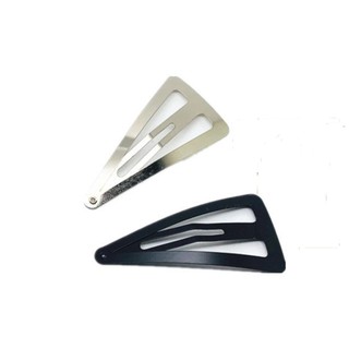 Set 10 Phôi Kẹp Tóc (Vuông, Tam Giác, Giọt Nước, Oval) DIY Thêu Handmade