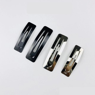 Set 10 Phôi Kẹp Tóc (Vuông, Tam Giác, Giọt Nước, Oval) DIY Thêu Handmade