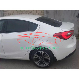 Đuôi gió liền cốp sau xe Kia Cerato, K3 đời 2014 2015 2016 2017 2018 - Bản mộc chưa sơn + TẶNG KÈM KEO 3M