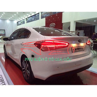 Đuôi gió liền cốp sau xe Kia Cerato, K3 đời 2014 2015 2016 2017 2018 - Bản mộc chưa sơn + TẶNG KÈM KEO 3M