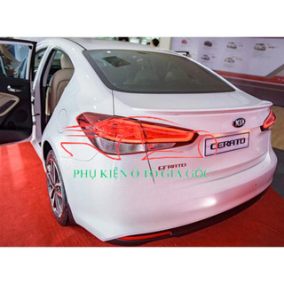 Đuôi gió liền cốp sau xe Kia Cerato, K3 đời 2014 2015 2016 2017 2018 - Bản mộc chưa sơn + TẶNG KÈM KEO 3M
