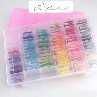 Hộp Đựng Chỉ Thêu 36 Ngăn, Hộp Đựng Phụ Kiện Handmade
