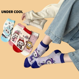 Set 5 Đôi Tất Vớ Cotton trẻ em UNDERCOOL dễ thương dành cho bé trai, bé gái Unisex Mềm mại thoáng khí TC56