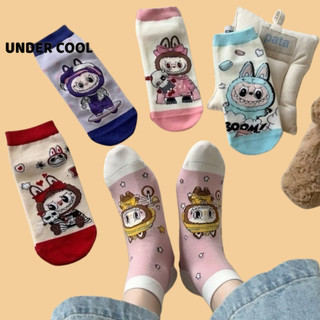 Set 5 Đôi Tất Vớ Cotton trẻ em UNDERCOOL dễ thương dành cho bé trai, bé gái Unisex Mềm mại thoáng khí TC56