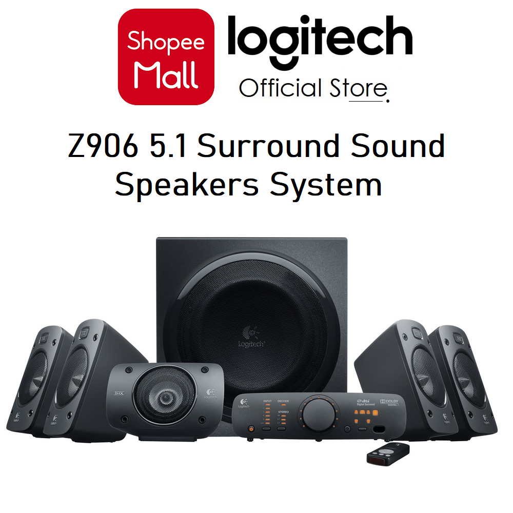 Loa Vi Tính Logitech Z906 âm thanh 5.1 công suất 500W Surround ...