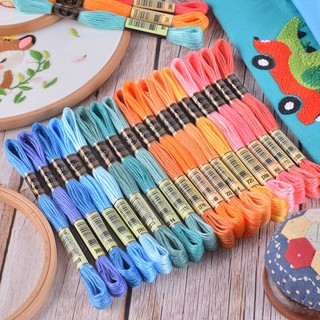 Set 10 Tép Chỉ Thêu Airo Chính Hãng Full 482 Màu, Chọn Màu Theo Mã Chỉ