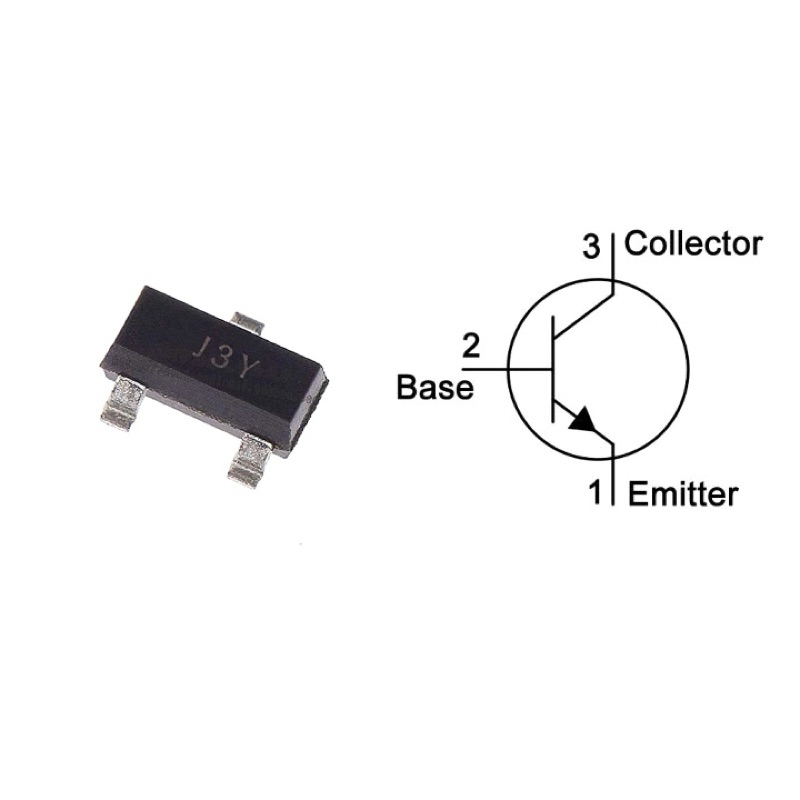 combo 10 Transistor S8050 - J3Y - SMD 40v 0,5A loại chân nghịch dùng ...