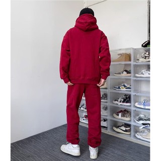 Set Thể Thao Nam Nữ Hoodie Unisex Đẹp Trơn Sành Điệu,Chất Liệu Nỉ Ngoại 2 Lớp Phối Mũ Siêu Dày Dặn Cực Ấm Áp